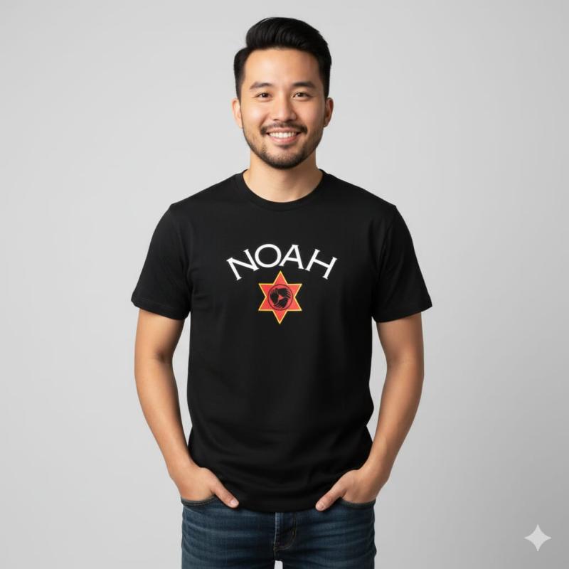 Cotton Jersey Crew Neck Printed T-Shirt